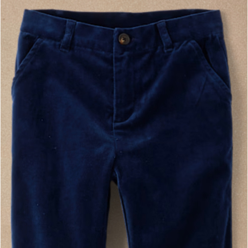 Boys Plaid Dress Pants - Royal Christmas - Blue