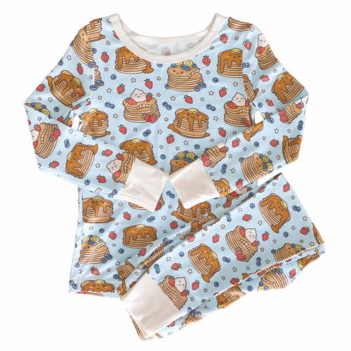 Brunch Buddies Two Piece Bamboo Pajamas | Caden Lane