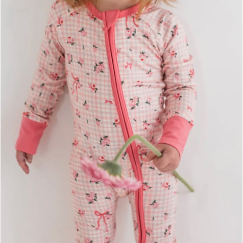 Charlotte Zipper Romper – In My Jammers