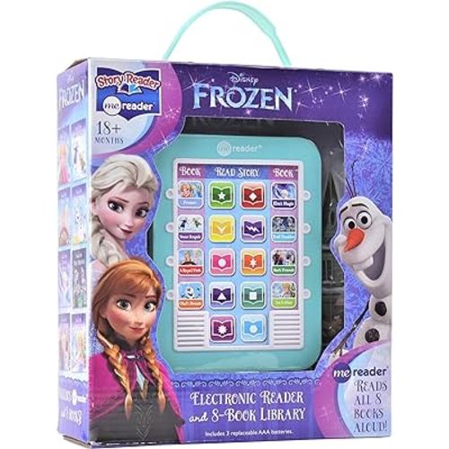 Disney Frozen Elsa, Anna, Olaf, and More! - Me Reader Electronic Reader and 8-Sound Book Library – Great Alternative to Toys for Christmas - PI Kids