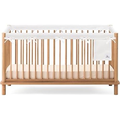 CHIPCHIP 4-Pack White Mesh Fabric, 2 Long Panels 51"x7" + 2 Short Panels 27.5"x7"