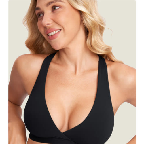 Inbarely® Crossover Racerback Nursing Bra