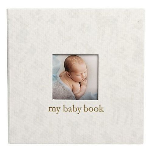Pearhead Linen Woodland Baby Memory Scrapbook