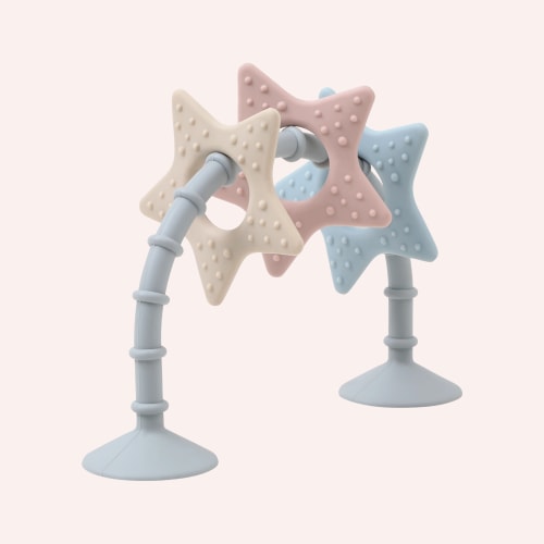Stick 'n' Play Sensory Star Toy and Teether