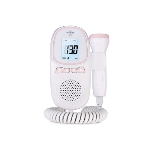 Portable Ultrasound Fetal Doppler, Heartbeat Detector