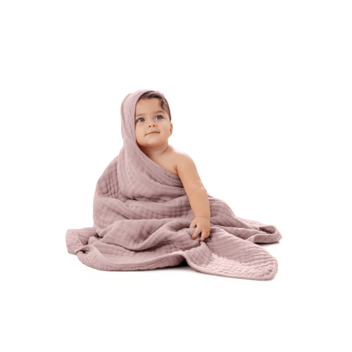 Hooded Baby Towels - 6 Layers, Pack of 1, One Size