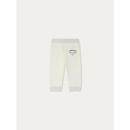 Bambo heathered jogging pants in organic cotton