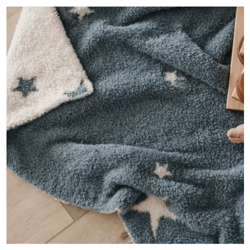 Brands We Love Double Layer Bamboni Blanket in Nightfall by Janie and Jack