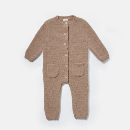 3-6M Jumpsuit Taupe