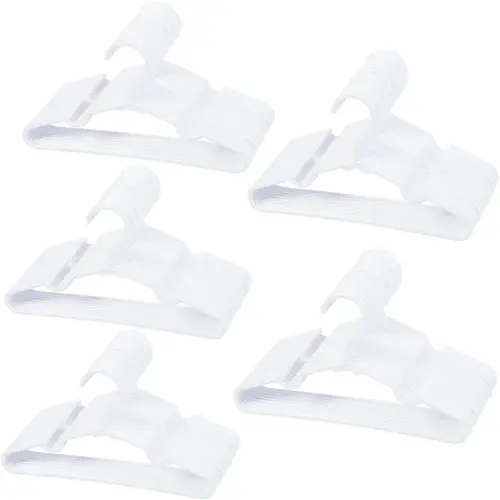 100 pcs White Baby Nursery Closet Hangers,Non-Slip Laundry Infant Pant Hanger for Newborn Clothes,Ultra-Thin Child Coat Hanger for Girl Boy Toddler Kid
