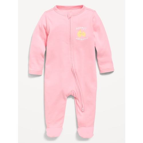 2-Way-Zip Sleep & Play Footed One-Piece for Baby