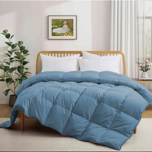All Season Organic Cotton Down & Feather Comforter – Puredown