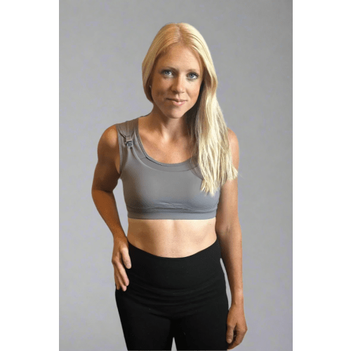 Embrace Bra – Nursing and Pumping Sports Bra with Postural Support