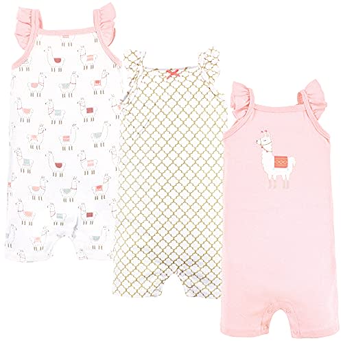 Hudson Baby Unisex Cotton Rompers