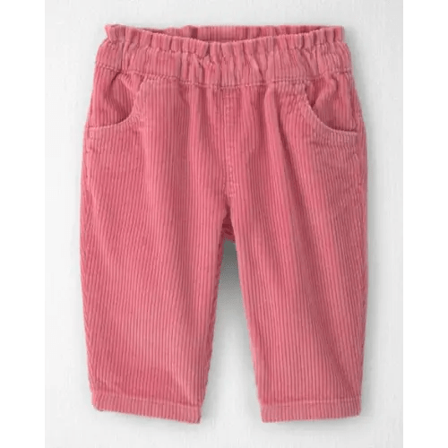 Baby Girl Organic Cotton Pull On Corduroy Pants - Little Planet | Carter's