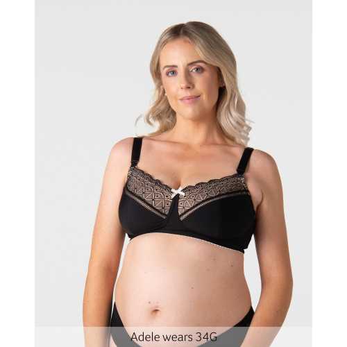 Show Off Full Cup Nursing Bra - Black