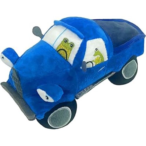 New Blue Car Plush Stuffed Toy, Cute Plush Toy Decoration Gift