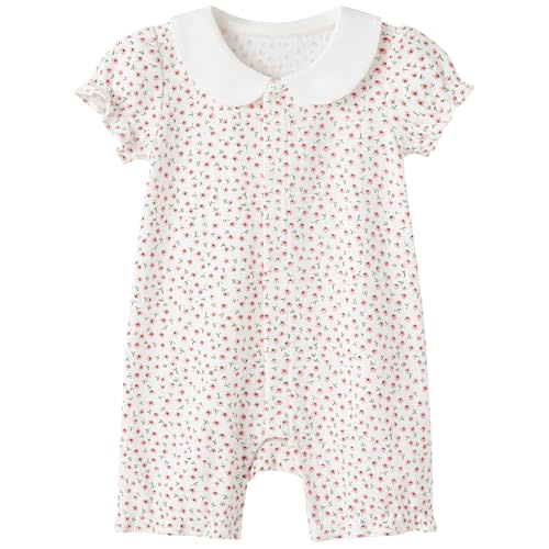 pureborn Baby Boys Girls Romper One-Piece Beach Outfit Summer Clothes 0-24 Months