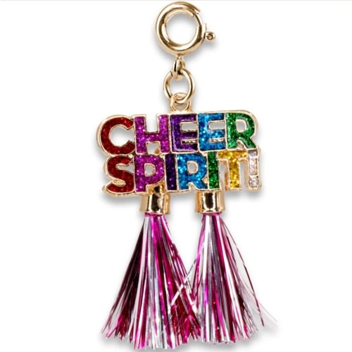 Gold Cheer Spirit Charm – CHARM IT!