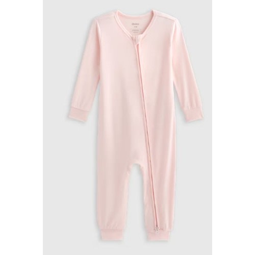 Bamboo One Piece Pajama - Baby in Gentle Pink