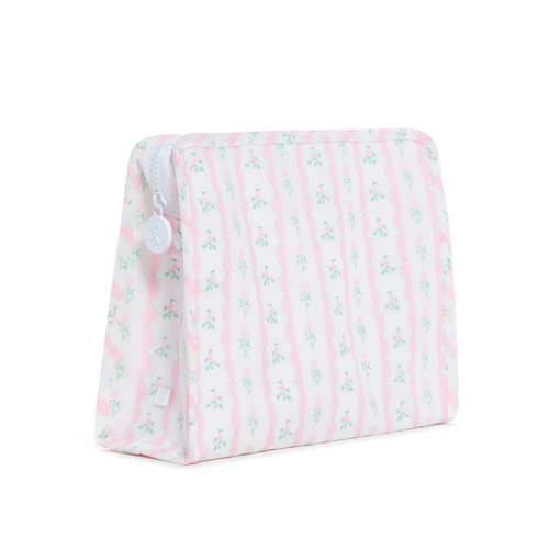 Large Roadie - Pink Ribbon Floral