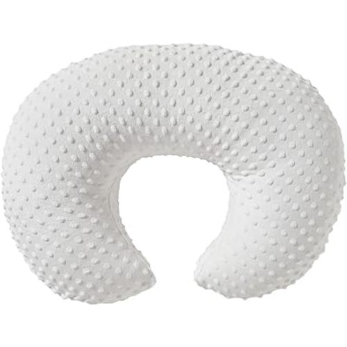 Nursing Pillow for Breastfeeding and Bottle Feeding More Support for Mom and Baby,Soft Newborn Nursing Baby Pillow， Machine Washable (White)