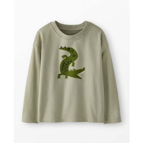 Long Sleeve Relaxed Fit Graphic T-Shirt | Hanna Andersson