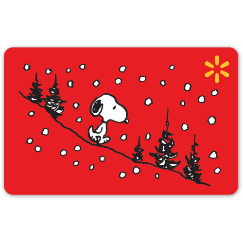 Peanuts Forest Walmart Gift Card
