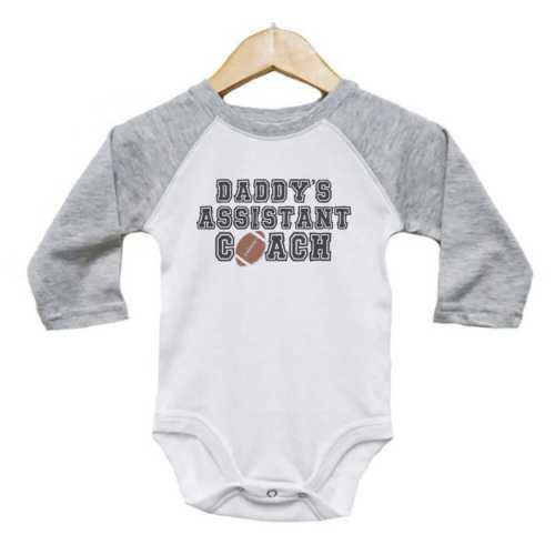 ,                             0-3M GREY RAGLAN