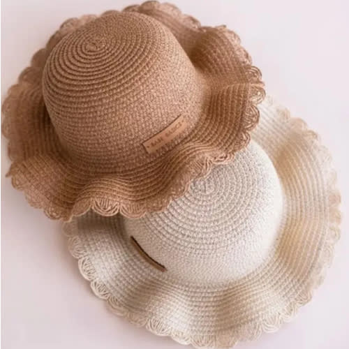 Baby Straw Sun Hat