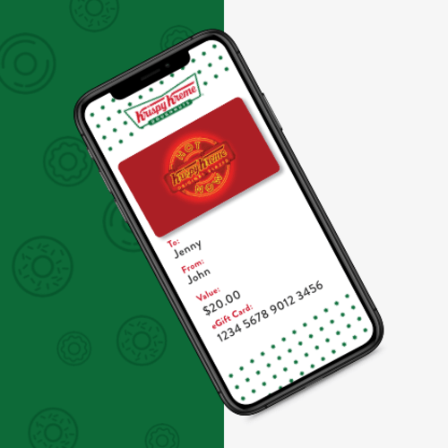 Gift Cards & E-Gift Cards | Krispy Kreme