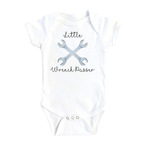 Mechanic Baby Boys Girls Clothes Infant Romper Bodysuit One-Piece Funny Cute born Infant Outfit 1