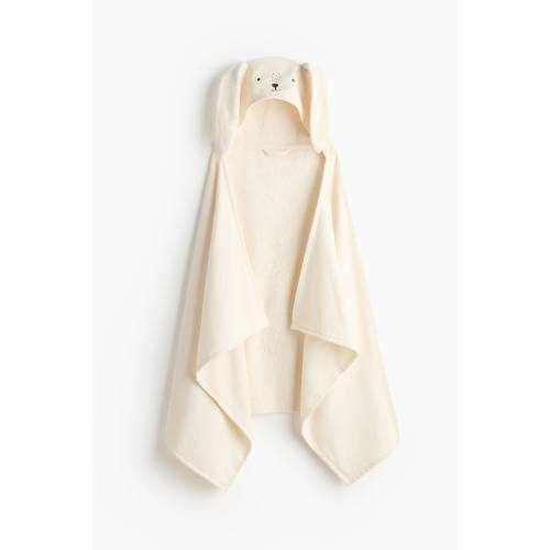 White Rabbit HOODED BATH TOWEL