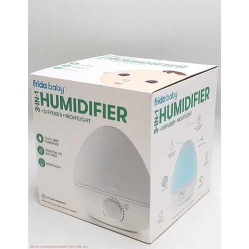 Fridababy 3-in-1 Humidifier with Diffuser and Nightlight