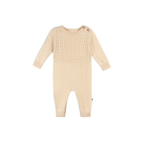 Sweater Knit Long Leg Romper