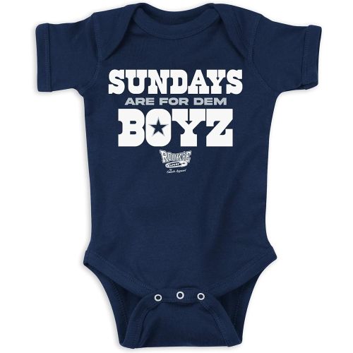 Sundays are for Dem Boyz Baby Apparel for Dallas Football Fans (NB-7T)