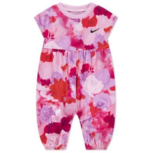 Baby Girls' Crewneck Jumpsuit