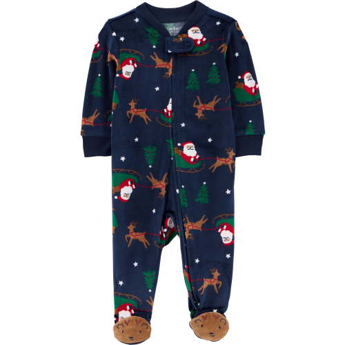 Carter's Child of Mine Baby Cozy Holiday Sleep N Play, Sizes Preemie-6/9 Months