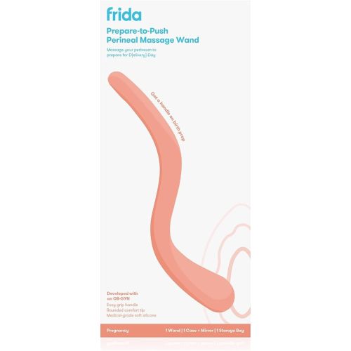 Frida Mom Prepare-to-Push Perineal Massage Wand for Birth Prep, Easy to Use