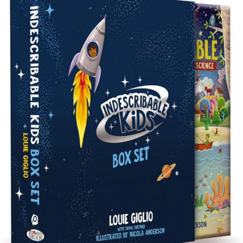 Indescribable Kids Box Set with Poster (Indescribable, How Great Is Our God, The Wonder of Creation): Includes 3 Devotionals About God and Science!
