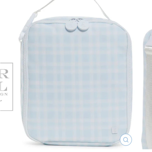 Blue Pimlico Plaid Insulated Lunch Box