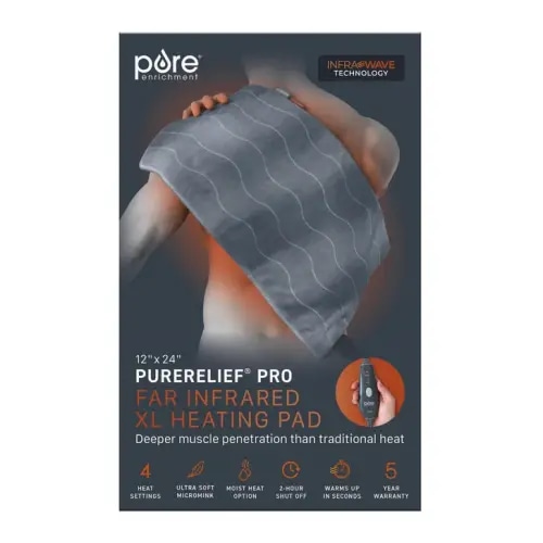 PureRelief Pro Far Infrared XL Heating Pad | Costco
