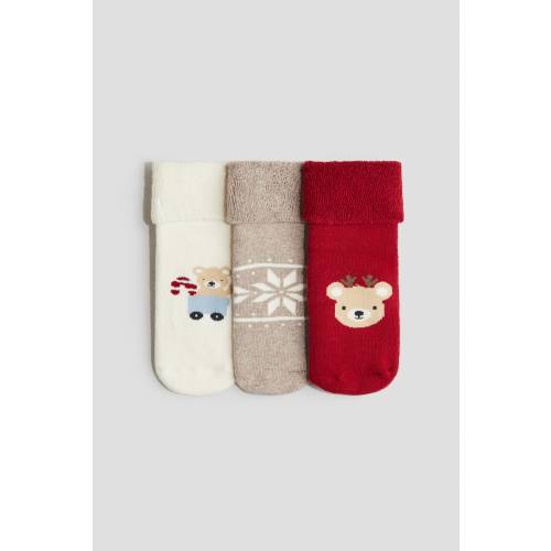 3-PACK TERRY SOCKS