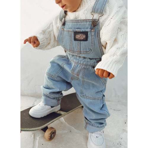 SS Skate Crew vintage denim baggy dungaree - Groms
