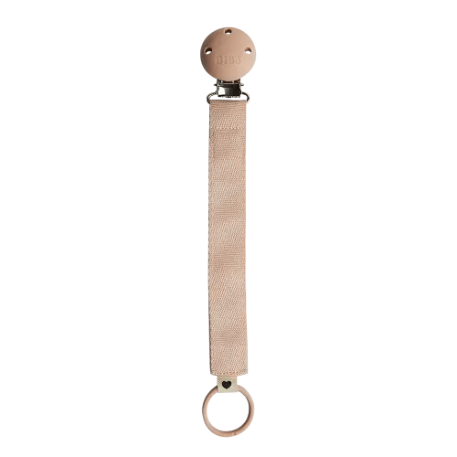 Pacifier Clip Ribbon - Blush – Bibsworld store US