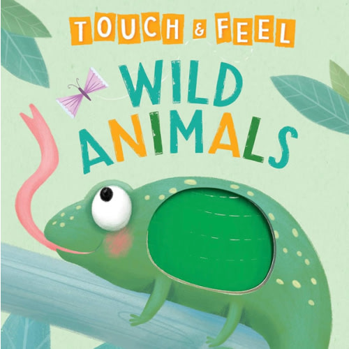 Wild Animals: A Touch and Feel Book - Children's Board Book - Educational