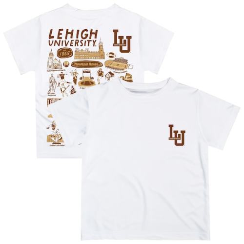 Lehigh Mountain Hawks Vive La Fete Infant Impressions Artwork T-Shirt - White