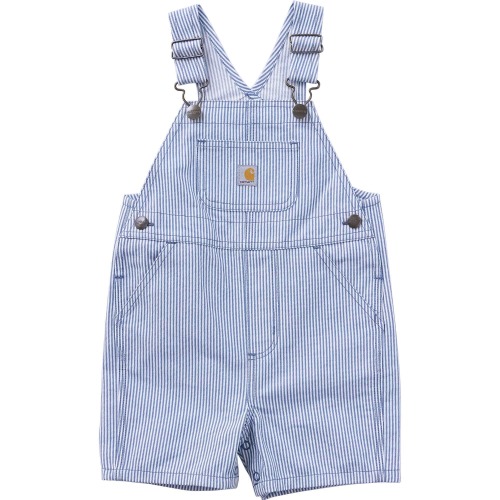 Kids' Loose Fit Twill Stripe Shortall (Baby/Toddler)