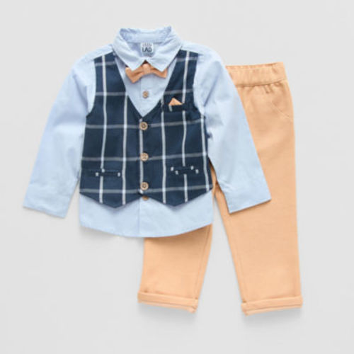 Little Lad Baby Boys 2-pc. Pant Set