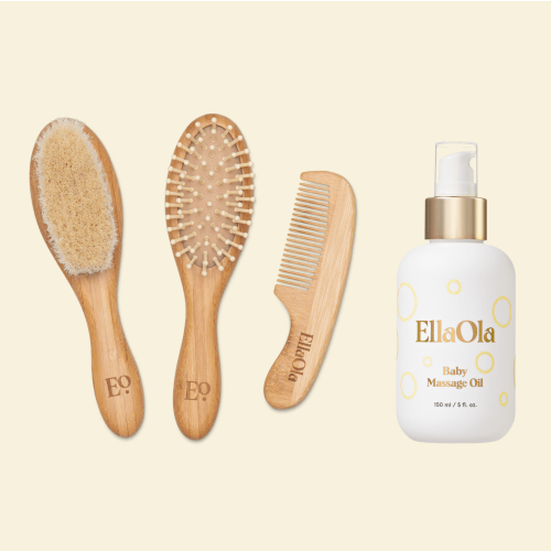 The Brush & Oil Cradle Cap Duo